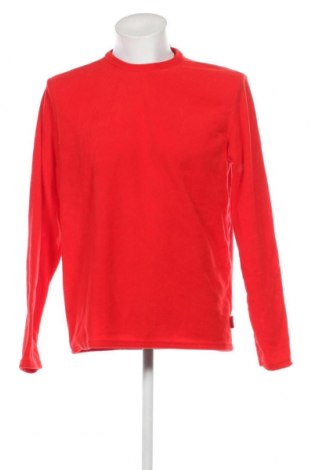 Мъжка поларена блуза Quechua, Размер XL, Цвят Червен, Цена 12,65 лв.