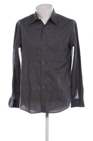 Ανδρικό πουκάμισο, Μέγεθος L, Χρώμα Γκρί, Τιμή 15,00 €