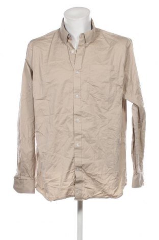 Ανδρικό πουκάμισο, Μέγεθος L, Χρώμα  Μπέζ, Τιμή 9,87 €