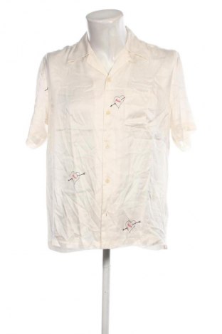 Ανδρικό πουκάμισο AllSaints, Μέγεθος M, Χρώμα Εκρού, Τιμή 42,90 €