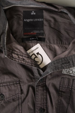 Мъжка риза Angelo Litrico, Размер M, Цвят Многоцветен, Цена 14,50 лв.