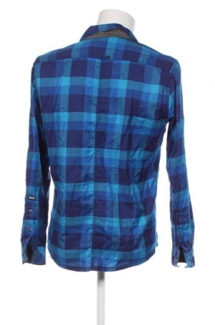 Ανδρικό πουκάμισο Angelo Litrico, Μέγεθος M, Χρώμα Μπλέ, Τιμή 6,28 €