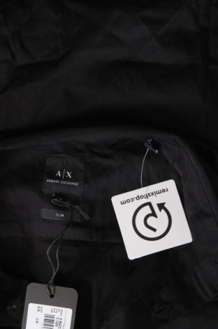 Ανδρικό πουκάμισο Armani Exchange, Μέγεθος M, Χρώμα Μαύρο, Τιμή 82,99 €