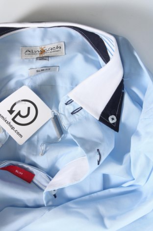 Ανδρικό πουκάμισο Atlas For Men, Μέγεθος S, Χρώμα Μπλέ, Τιμή 8,07 €