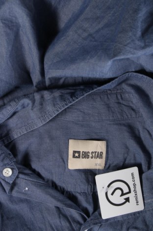 Ανδρικό πουκάμισο Big Star, Μέγεθος XXL, Χρώμα Μπλέ, Τιμή 11,57 €