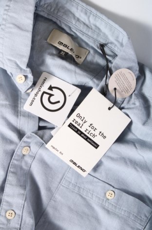 Ανδρικό πουκάμισο Blend, Μέγεθος XL, Χρώμα Μπλέ, Τιμή 27,78 €
