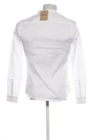 Ανδρικό πουκάμισο Boohoo, Μέγεθος M, Χρώμα Λευκό, Τιμή 11,86 €
