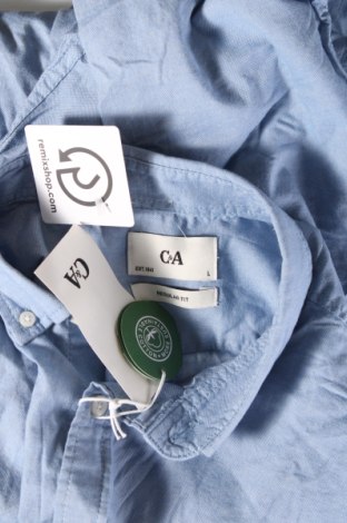 Ανδρικό πουκάμισο C&A, Μέγεθος L, Χρώμα Μπλέ, Τιμή 15,65 €