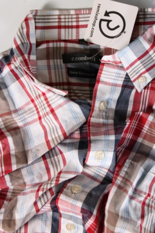 Мъжка риза C.Comberti, Размер XL, Цвят Многоцветен, Цена 17,60 лв.