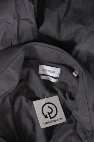 Herrenhemd Calvin Klein, Größe M, Farbe Grau, Preis € 23,66