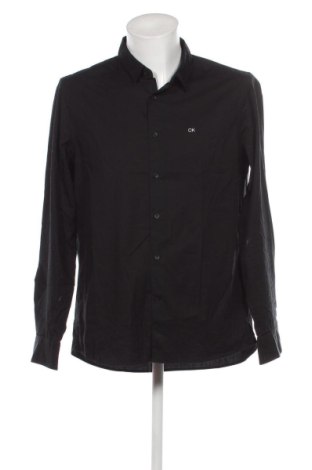 Ανδρικό πουκάμισο Calvin Klein, Μέγεθος XL, Χρώμα Μαύρο, Τιμή 80,41 €