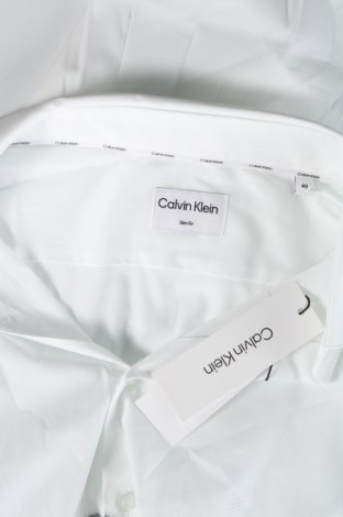 Ανδρικό πουκάμισο Calvin Klein, Μέγεθος M, Χρώμα Λευκό, Τιμή 44,23 €