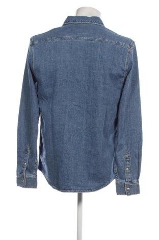 Ανδρικό πουκάμισο Calvin Klein Jeans, Μέγεθος M, Χρώμα Μπλέ, Τιμή 40,21 €