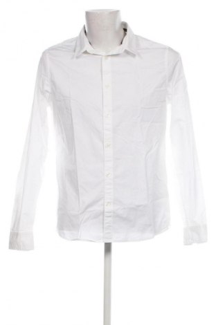 Herrenhemd Calvin Klein Jeans, Größe L, Farbe Weiß, Preis 80,41 €