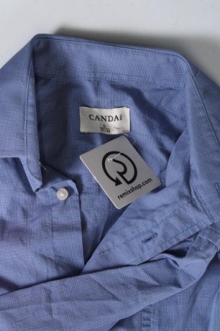 Herrenhemd Canda, Größe S, Farbe Blau, Preis 10,09 €