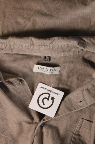 Herrenhemd Canda, Größe XXL, Farbe Beige, Preis € 8,90