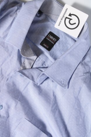 Herrenhemd Carnet, Größe L, Farbe Blau, Preis € 9,57