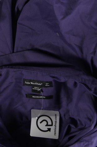 Ανδρικό πουκάμισο CedarWood State, Μέγεθος XL, Χρώμα Βιολετί, Τιμή 9,87 €