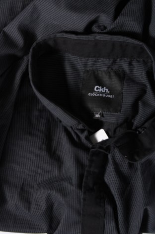 Ανδρικό πουκάμισο Clockhouse, Μέγεθος XXL, Χρώμα Μαύρο, Τιμή 10,76 €