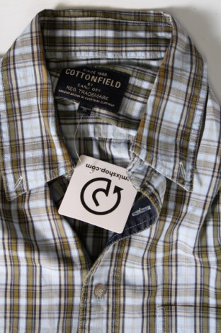 Ανδρικό πουκάμισο Cottonfield, Μέγεθος M, Χρώμα Πολύχρωμο, Τιμή 8,07 €