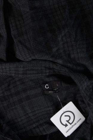 Ανδρικό πουκάμισο Cubus, Μέγεθος L, Χρώμα Γκρί, Τιμή 8,97 €