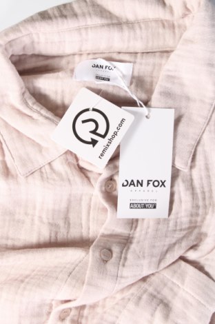 Herrenhemd Dan Fox X About You, Größe XL, Farbe Beige, Preis 29,77 €