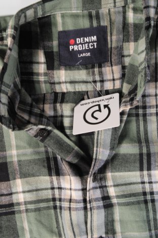 Мъжка риза Denim Project, Размер L, Цвят Многоцветен, Цена 46,20 лв.