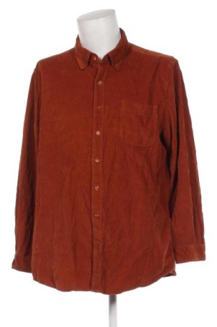 Ανδρικό πουκάμισο Dressmann, Μέγεθος XXL, Χρώμα Καφέ, Τιμή 11,57 €