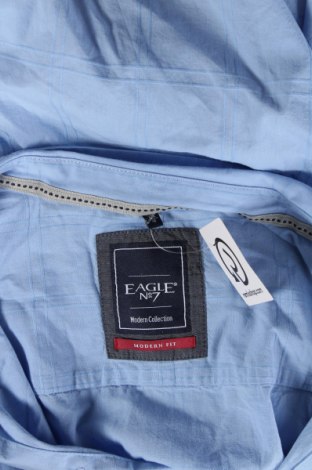 Ανδρικό πουκάμισο Eagle No. 7, Μέγεθος XXL, Χρώμα Μπλέ, Τιμή 12,62 €