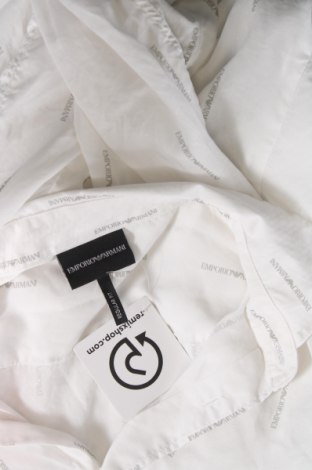 Мъжка риза Emporio Armani, Размер M, Цвят Бял, Цена 153,45 лв.