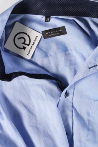 Ανδρικό πουκάμισο Eterna, Μέγεθος L, Χρώμα Μπλέ, Τιμή 18,71 €