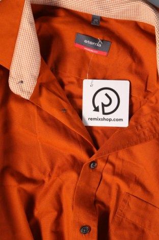 Мъжка риза Eterna, Размер M, Цвят Оранжев, Цена 55,00 лв.