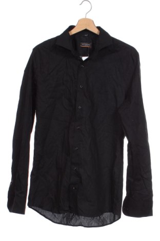Ανδρικό πουκάμισο Eterna, Μέγεθος M, Χρώμα Μαύρο, Τιμή 17,01 €