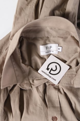 Herrenhemd F&F, Größe L, Farbe Braun, Preis 11,10 €