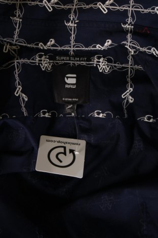 Herrenhemd G-Star Raw, Größe M, Farbe Blau, Preis € 26,85