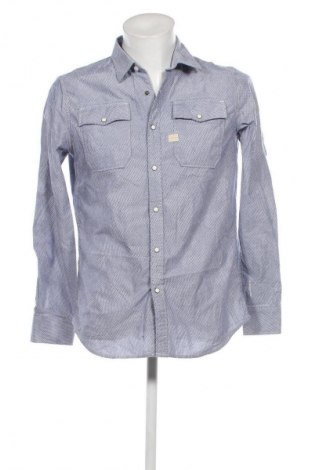 Ανδρικό πουκάμισο G-Star Raw, Μέγεθος M, Χρώμα Μπλέ, Τιμή 25,51 €