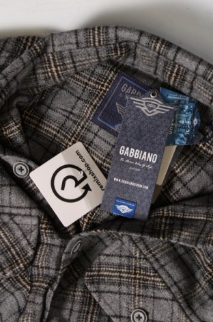 Ανδρικό πουκάμισο Gabbiano, Μέγεθος S, Χρώμα Γκρί, Τιμή 19,85 €