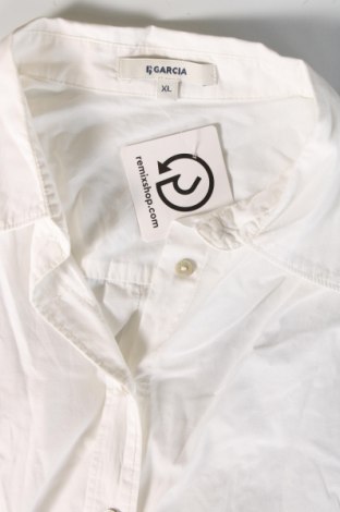 Ανδρικό πουκάμισο Garcia, Μέγεθος XL, Χρώμα Λευκό, Τιμή 10,54 €
