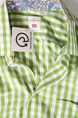 Ανδρικό πουκάμισο Gloriette, Μέγεθος L, Χρώμα Πράσινο, Τιμή 9,46 €