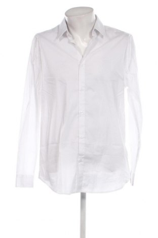 Męska koszula Guess, Rozmiar XL, Kolor Biały, Cena 228,70 zł