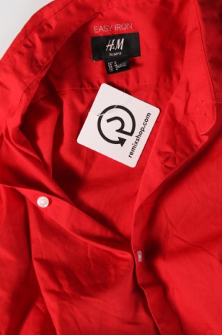 Pánska košeľa  H&M, Veľkosť M, Farba Červená, Cena  16,44 €