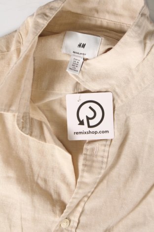 Pánska košeľa  H&M, Veľkosť M, Farba Béžová, Cena  16,44 €