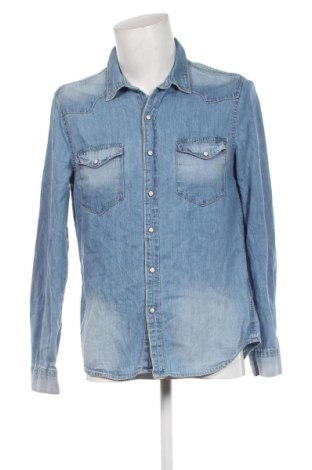 Herrenhemd H&M, Größe M, Farbe Blau, Preis 10,09 €