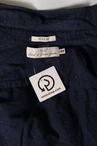 Ανδρικό πουκάμισο H&M, Μέγεθος XL, Χρώμα Μπλέ, Τιμή 8,90 €