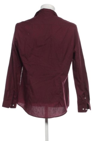 Ανδρικό πουκάμισο H&M, Μέγεθος L, Χρώμα Κόκκινο, Τιμή 9,87 €