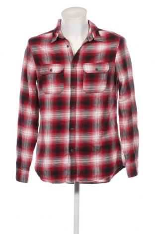 Ανδρικό πουκάμισο H&M Divided, Μέγεθος M, Χρώμα Κόκκινο, Τιμή 15,65 €