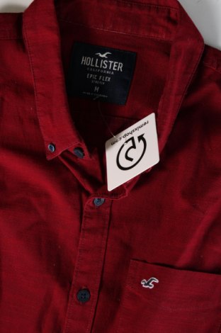 Ανδρικό πουκάμισο Hollister, Μέγεθος M, Χρώμα Κόκκινο, Τιμή 10,96 €
