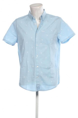Ανδρικό πουκάμισο Hollister, Μέγεθος M, Χρώμα Μπλέ, Τιμή 39,69 €