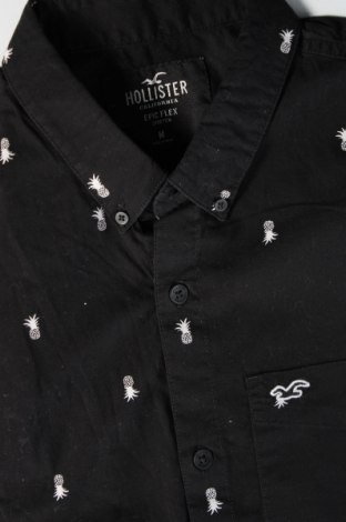 Ανδρικό πουκάμισο Hollister, Μέγεθος M, Χρώμα Μαύρο, Τιμή 21,83 €