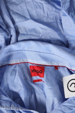 Herrenhemd Hugo Boss, Größe M, Farbe Blau, Preis 44,40 €